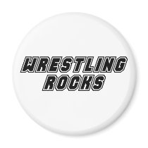 Wrestling Rocks magnets