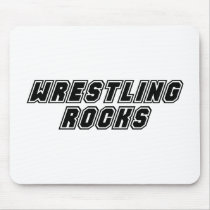 Wrestling Rocks mousepads