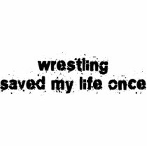 Wrestling Saved My Life Once photo sculptures by upshot Wrestling Saved My Life Once photo sculptures