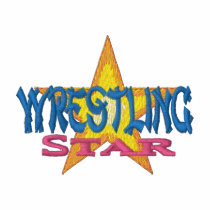 Wrestling Star embroidered shirts