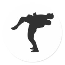 Wrestling stickers
