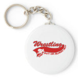 Wrestling; tap out or black out keychains