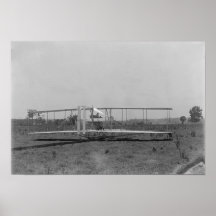Wright Brothers Plane Close-up View Posters