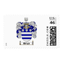 Wright Coat of Arms / Wright Family Crest postage