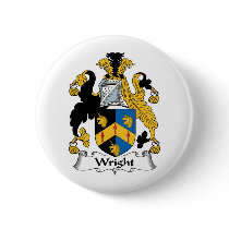 Wright Family Crest buttons