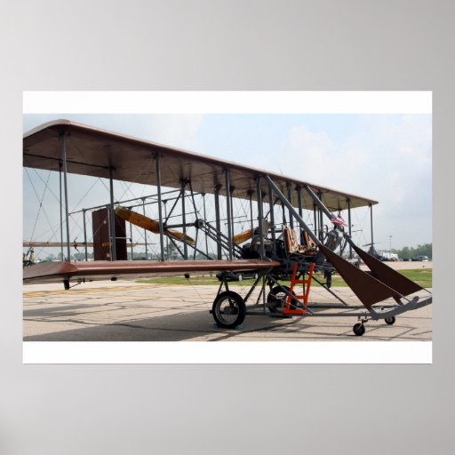 Wright Flyer 'B' Poster | Zazzle