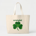 Wright Shamrock Canvas Bags