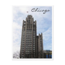 wrigley chicago post card