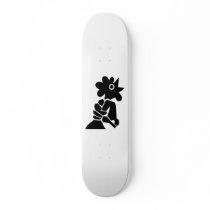 Wringing a chicken's neck skate board deck