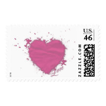 Wrinkled Heart Stamp