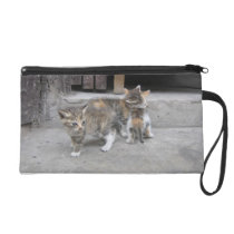 Wristlet - Playful Kittens bagettes bags