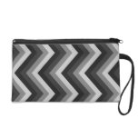 Wristlet Retro Zig Zag Chevron Pattern