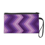 Wristlet Retro Zig Zag Chevron Pattern