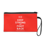 [UK Flag] keep strong and fight back  Wristlets Bags