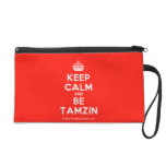 [Crown] keep calm and be tamzin  Wristlets Bags