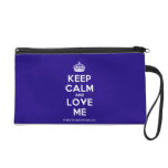 [Crown] keep calm and love me  Wristlets Bags