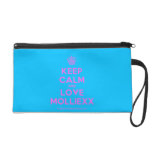 [Cupcake] keep calm and love molliexx  Wristlets Bags