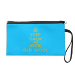 [Crown] keep calm am 100% old skool  Wristlets Bags