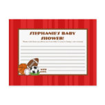 Writable Advice Card All-Star Red Post Card