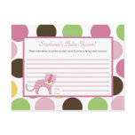 Writable Advice Card Jungle Queen Tiger Safari Zoo Postcards