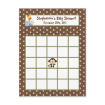 Writable Bingo Card Jungle Play Post Card