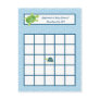 Writable Bingo Card Turtle Reef Ocean Sea Turtle Post Cards