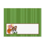 Writable Place Card All-Star Green Post Card
