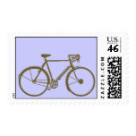 write about bikes stamp