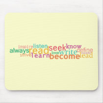 Write, Define, Inspire Mousepad by HesedBooks Write, Define, Inspire Mousepad