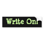 Write On! Buber Sticker Bumper Sticker