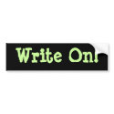 Write On! Buber Sticker bumper stickers