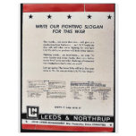 Write Our Fighting Slogan For This War Custom Flyer