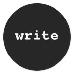 write sticker