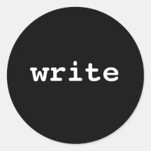 write sticker