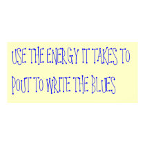 Write The Blues posters by mczfemme Write The Blues posters
