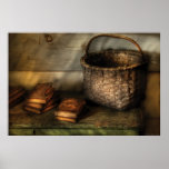 Writer - A Basket and some Books posters