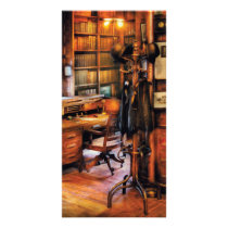 Writer - A hard day at work Customized Photo Card