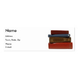 Writer Author Novelist Book Business Card