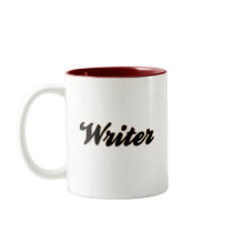 Writer Baseball Style Coffee Mug