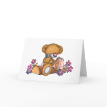 Writer Bear cards