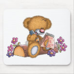 Writer Bear Mousepad