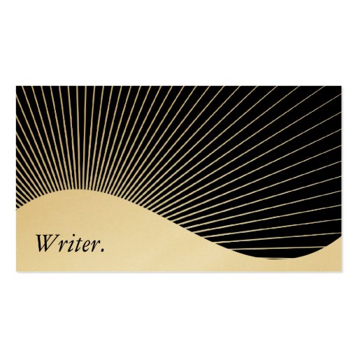 Writer Business Card