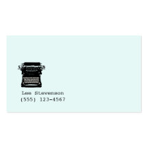Writer Business Card