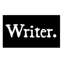 Writer business cards