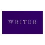 Writer Business Card Templates