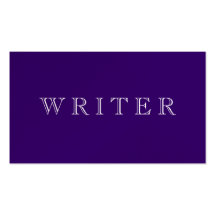 Writer Business Card Templates