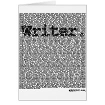 "Writer." Greeting Cards