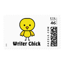 Writer Chick postage