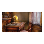 Writer - Desk of an Inventor Photo Greeting Card
