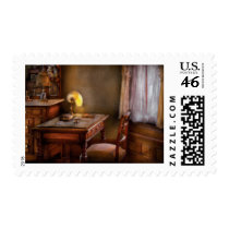 Writer - Desk of an Inventor Postage